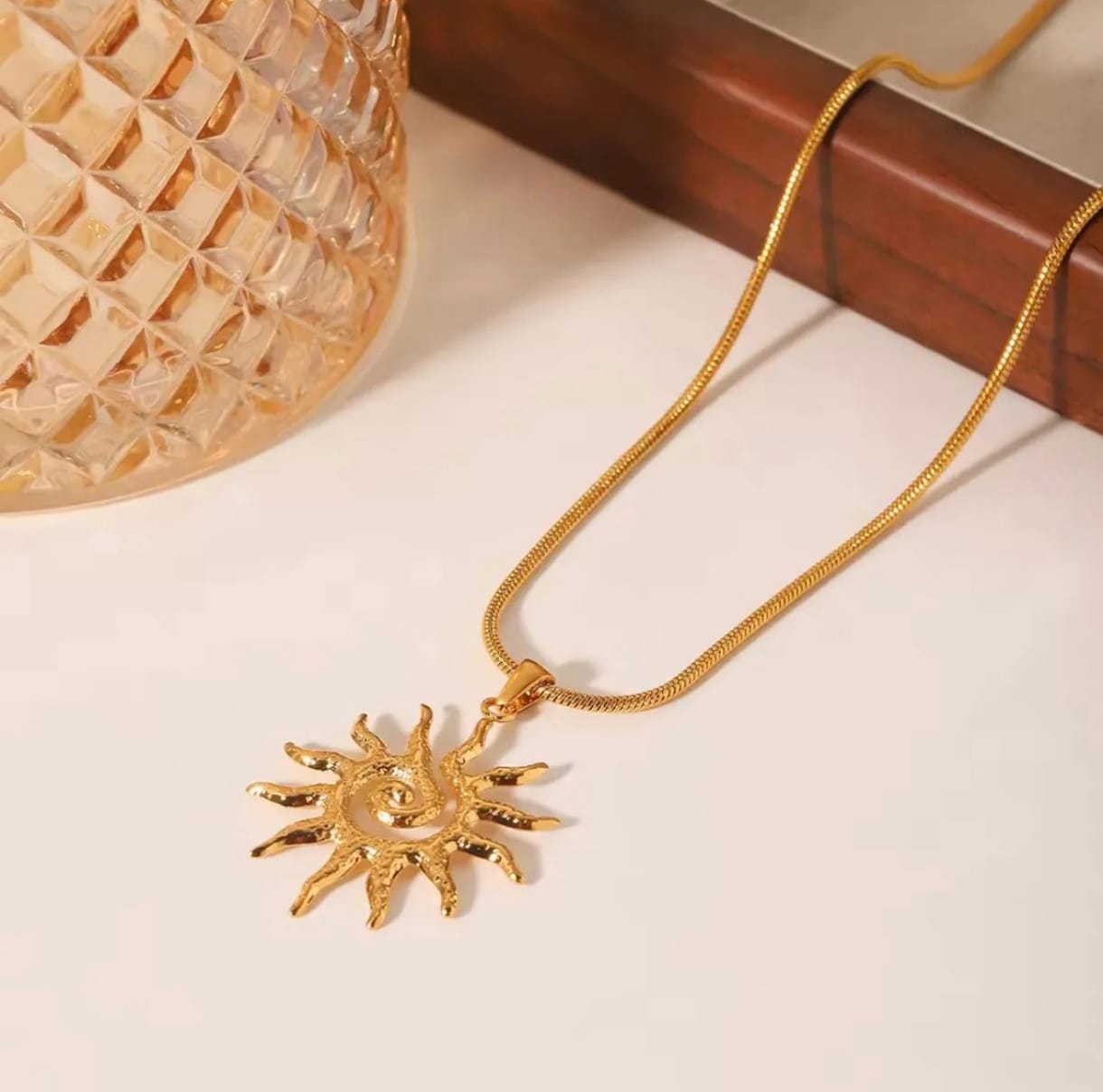 Aurelia Sun Necklace
