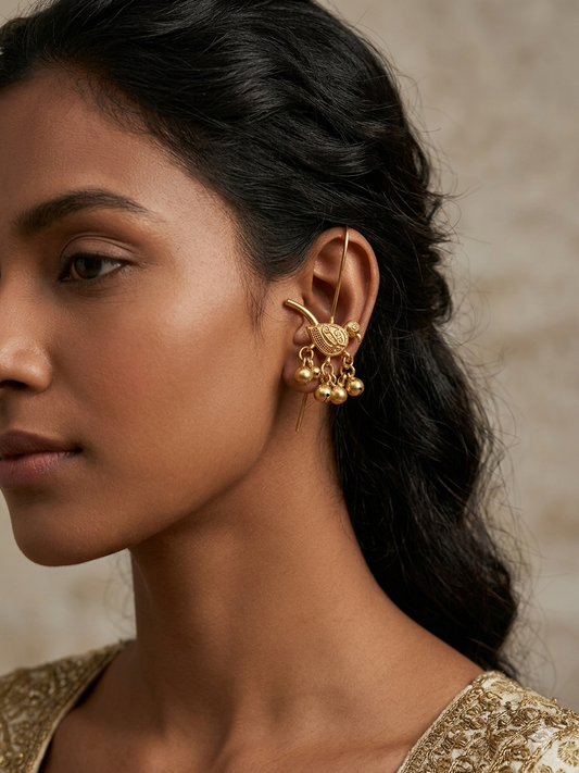 Noor Jhanjhar Ear Cuff